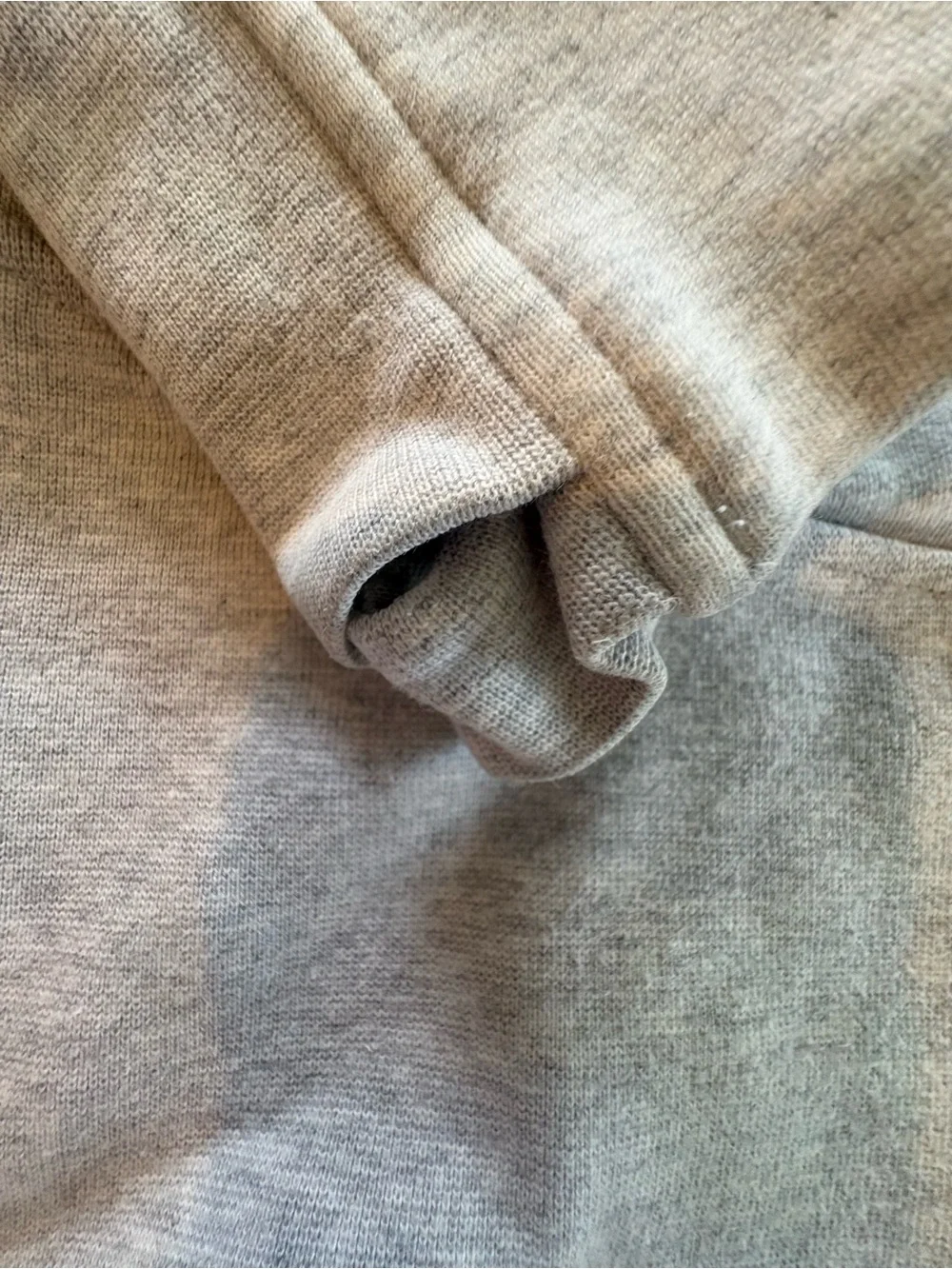 Lululemon Heathered Light Grey Radiant Hoodie Full Zip Size 4